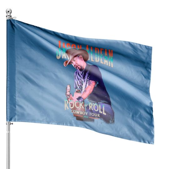 Discover Jason Aldean House Flags