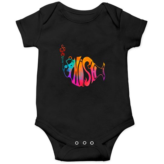 Discover Phish Watercolor -- Onesies