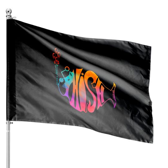 Discover Phish Watercolor -- House Flags