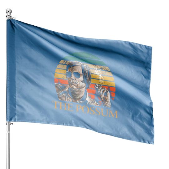 Discover the possum george House Flag jones vintage - George - House Flags