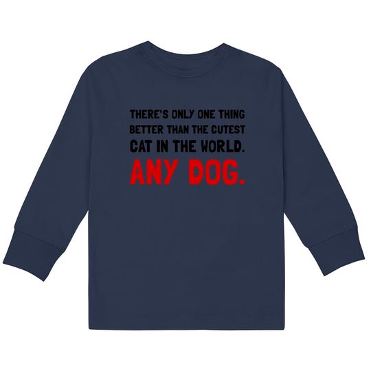 Discover Any Dog Funny  Kids Long Sleeve T-Shirts