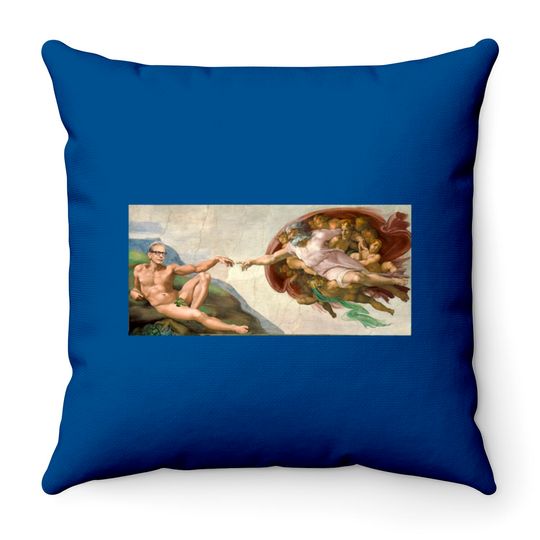 Discover The creation of Goldblum - Jeff Goldblum - Throw Pillows