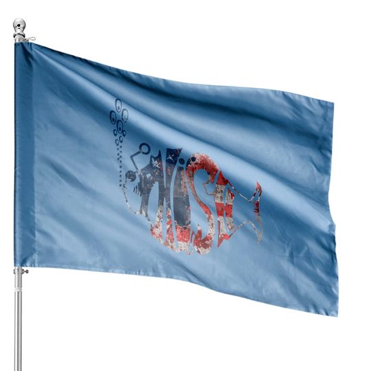 Discover Phish Logo -- House Flags