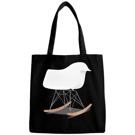 Discover Vintage furniture eames molded plastic armchair rocker - Funny - Bags