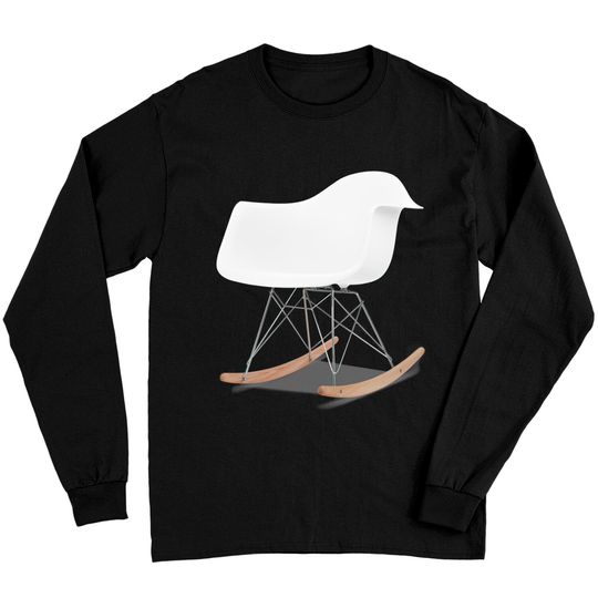 Discover Vintage furniture eames molded plastic armchair rocker - Funny - Long Sleeves