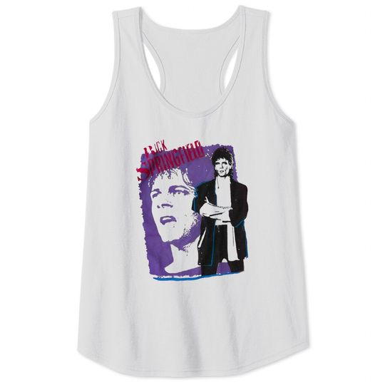 Discover Rick Springfield Vintage 1984 Band Tank Tops