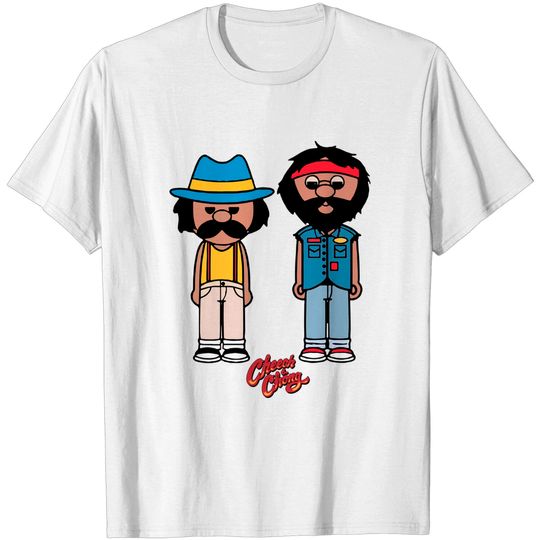 Discover Cheech & Chong's Movie Main Characters T-Shirt