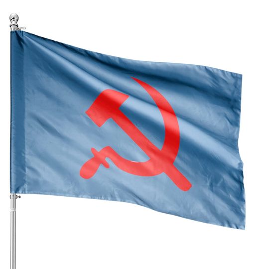 Discover hammer and sickle House Flags