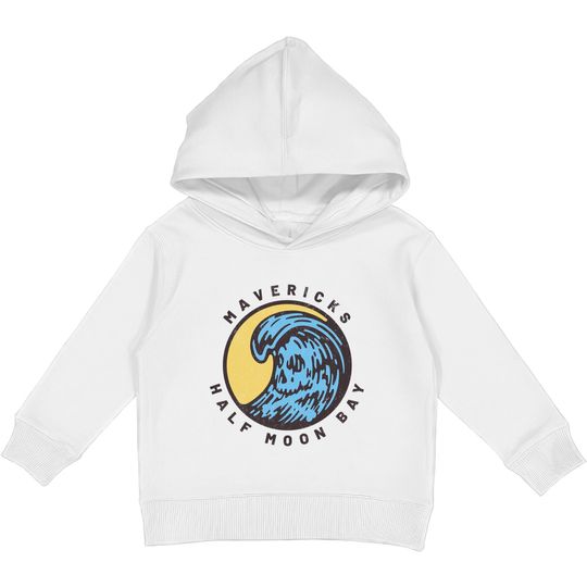 Discover Mavericks - Half Moon Bay, California - Mavericks - Kids Pullover Hoodies