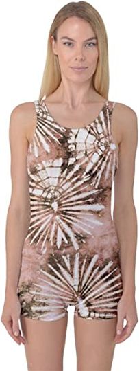 Discover Womens Tie Dye V2 One Piece Boyleg Swimsuit