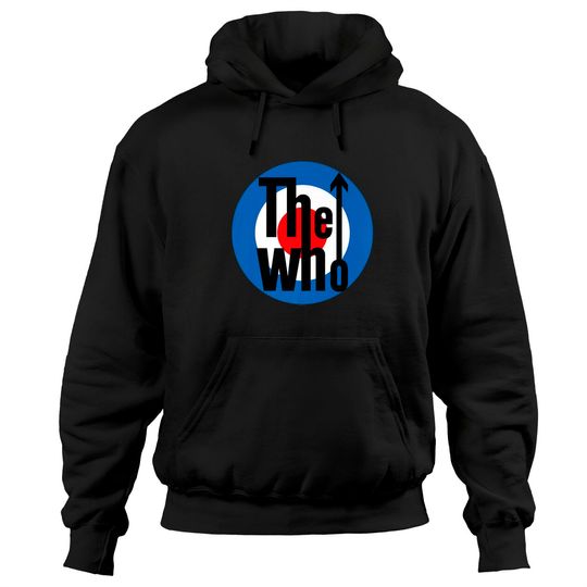 Discover The Who Official Classic Target Logo Hoodies