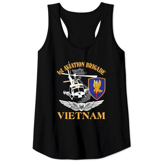 Discover 1st Aviation Brigade Vietnam Tank Tops