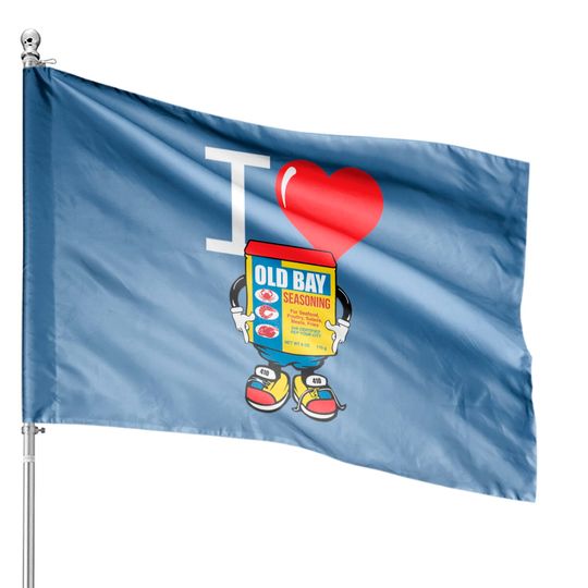 Discover Baltimore Maryland Old Bay Love House Flags