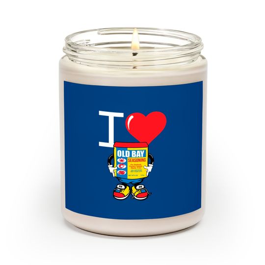Discover Baltimore Maryland Old Bay Love Scented Candles