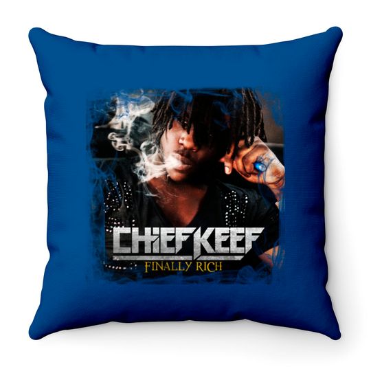Discover Chief KeefCover Throw Pillows