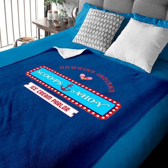 Discover Scoops Ahoy Logo Classic Baby Blankets