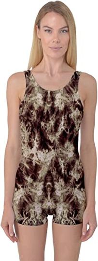 Discover Womens Tie Dye V2 One Piece Boyleg Swimsuit