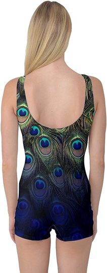 Discover Womens Tie Dye V2 One Piece Boyleg Swimsuit