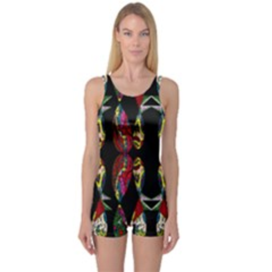 Discover Neptune Geights One Piece Boyleg Swimsuit