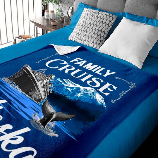 Discover Alaska Family Cruise Baby Blankets