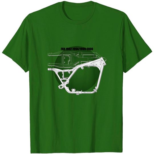 Discover FXR frame blueprint - Motorcycle - T-Shirt