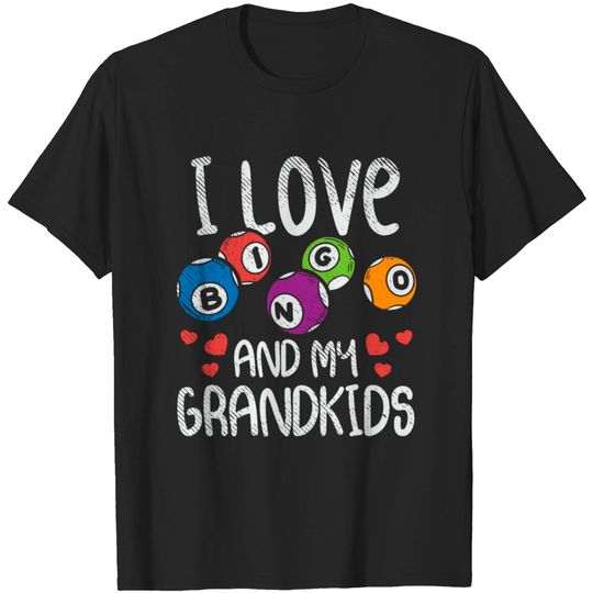 Discover Bingo Lover Cards Game Player Bingo Caller Gift T-shirt