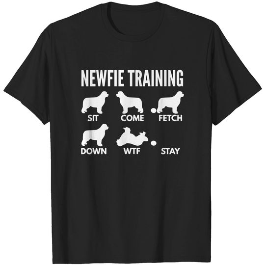 Discover Newfoundland Training Newfie Dog Tricks - Newfoundland - T-Shirt