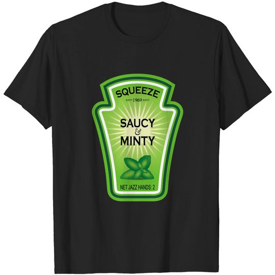 Discover Mint Sauce Label - Mint Sauce Label - T-Shirt