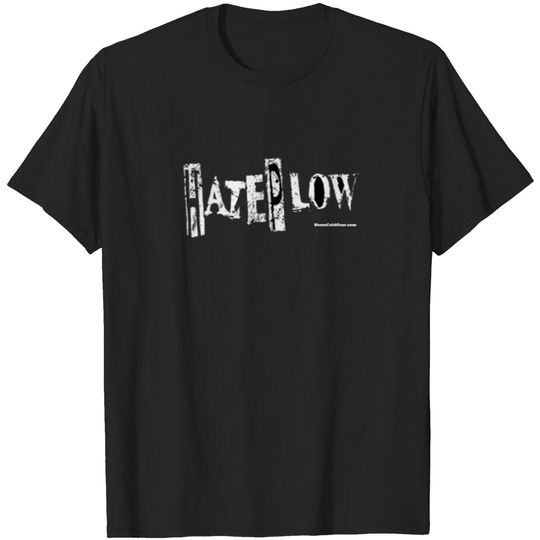 Discover Hate Plow logo T-shirt
