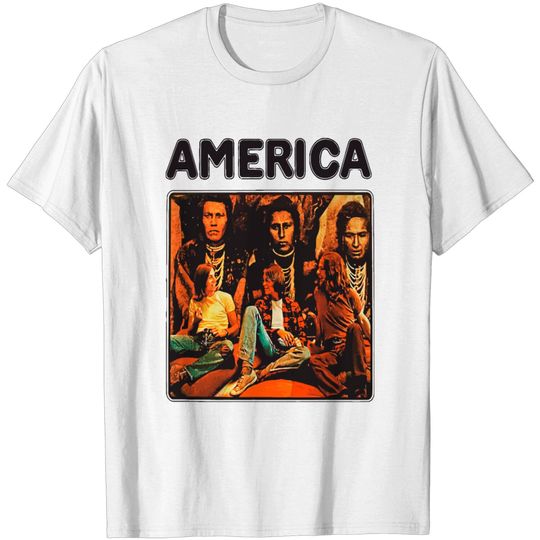 Discover America 1971 band T-shirt