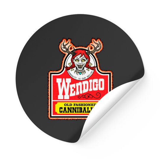Discover Wendy the Wendigo - Wendigo - Stickers