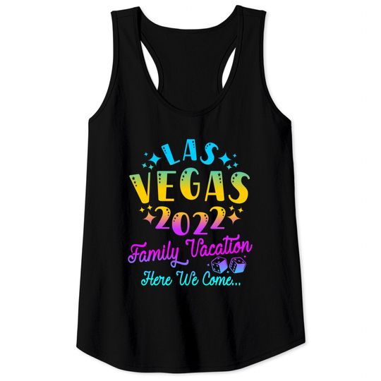 Discover Family Vacation Las Vegas 2022 Matching Family Trip Group Tank Tops