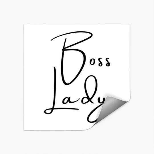 Discover Boss Lady - Boss Lady - Stickers