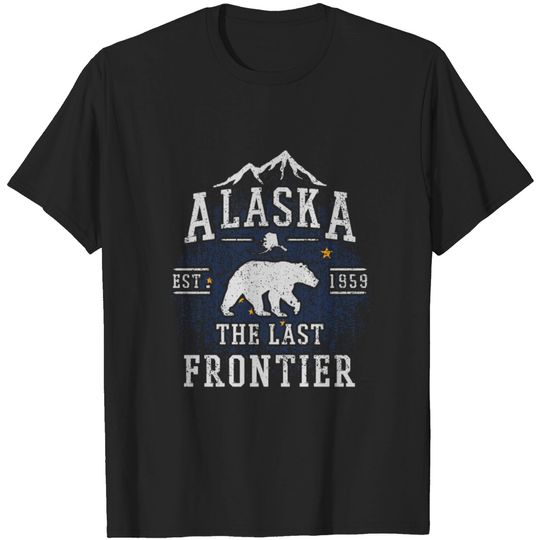 Discover Alaska The Last Frontier T-shirt