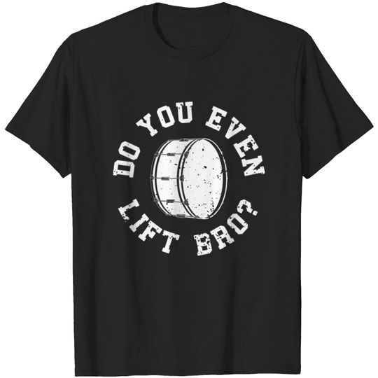 Discover Marching Band Bass Drum Funny Drummer T-shirt