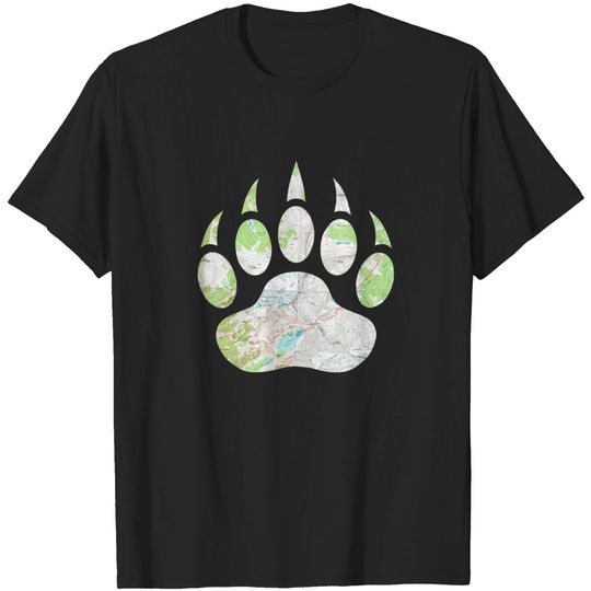 Discover Glacier National Park Bear Paw - Glacier National Park - T-Shirt