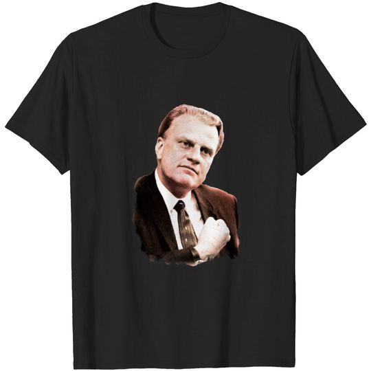 Discover Billy Graham Painting - Billy Graham - T-Shirt