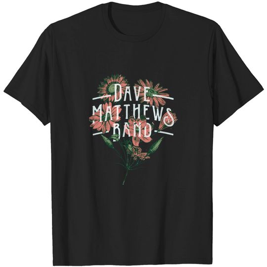 Discover Dave Matthews Band Flowers T-Shirt