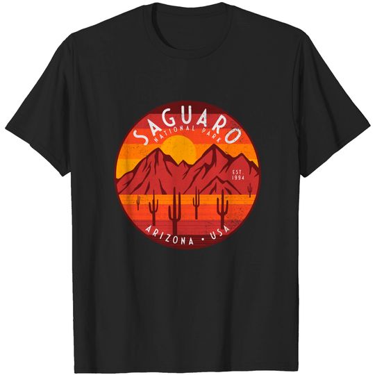 Discover Saguaro National Park - Saguaro National Park - T-Shirt