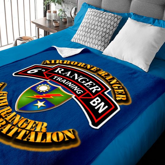 Discover 6th Ranger Training Battalion - Airborne Ranger Baby Blankets