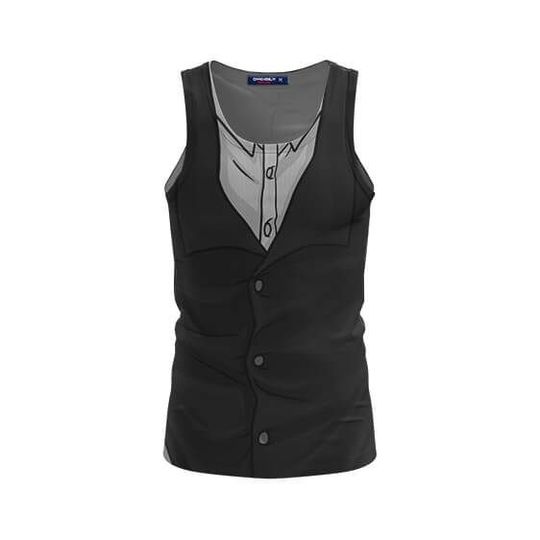 Discover Enmu Cosplay Twelve Kizuki Demon Singlet3D Tank Top