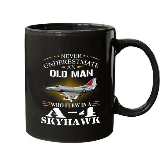 Discover A 4 Skyhawk Mugs