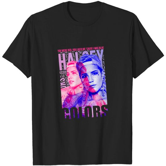 Discover halsey red and blue - Halsey - T-Shirt
