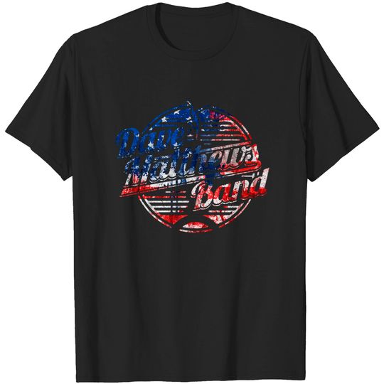 Discover #DMBLOGO Dave Matthews Band American flag - Dave Matthews - T-Shirt