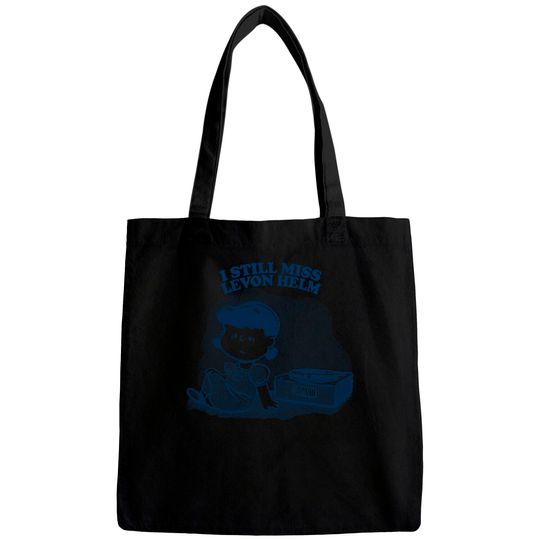 Discover I Still Miss Levon Helm ••••• Vinyl Collector Fan Design - Levon Helm - Bags