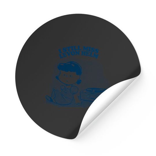 Discover I Still Miss Levon Helm ••••• Vinyl Collector Fan Design - Levon Helm - Stickers