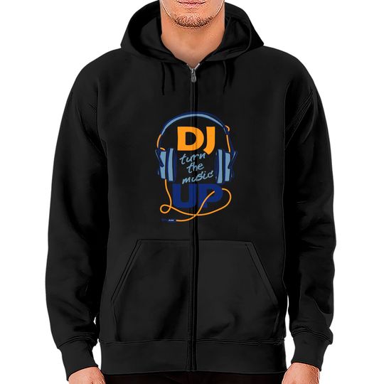 Discover Disk Jockey Zip Hoodies