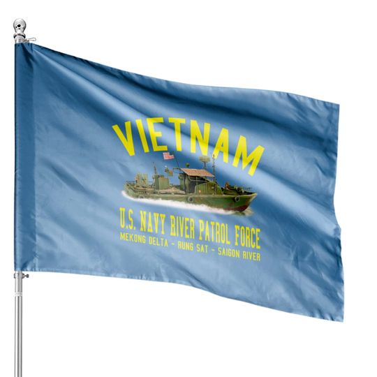 Discover Vietnam Mark II PBR - Patrol Boat, River House Flags