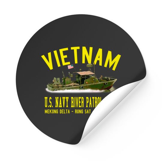 Discover Vietnam Mark II PBR - Patrol Boat, River Stickers