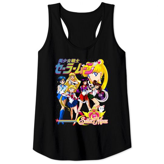 Discover 90s Vintage Sailor Moon Tank Tops, Anime Tank Tops